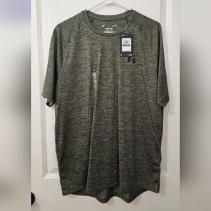 Under Armour Men's Heathered Olive Tee